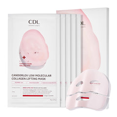 CANDORLOV front packaging showing five collagen hydrogel sheets and benefits