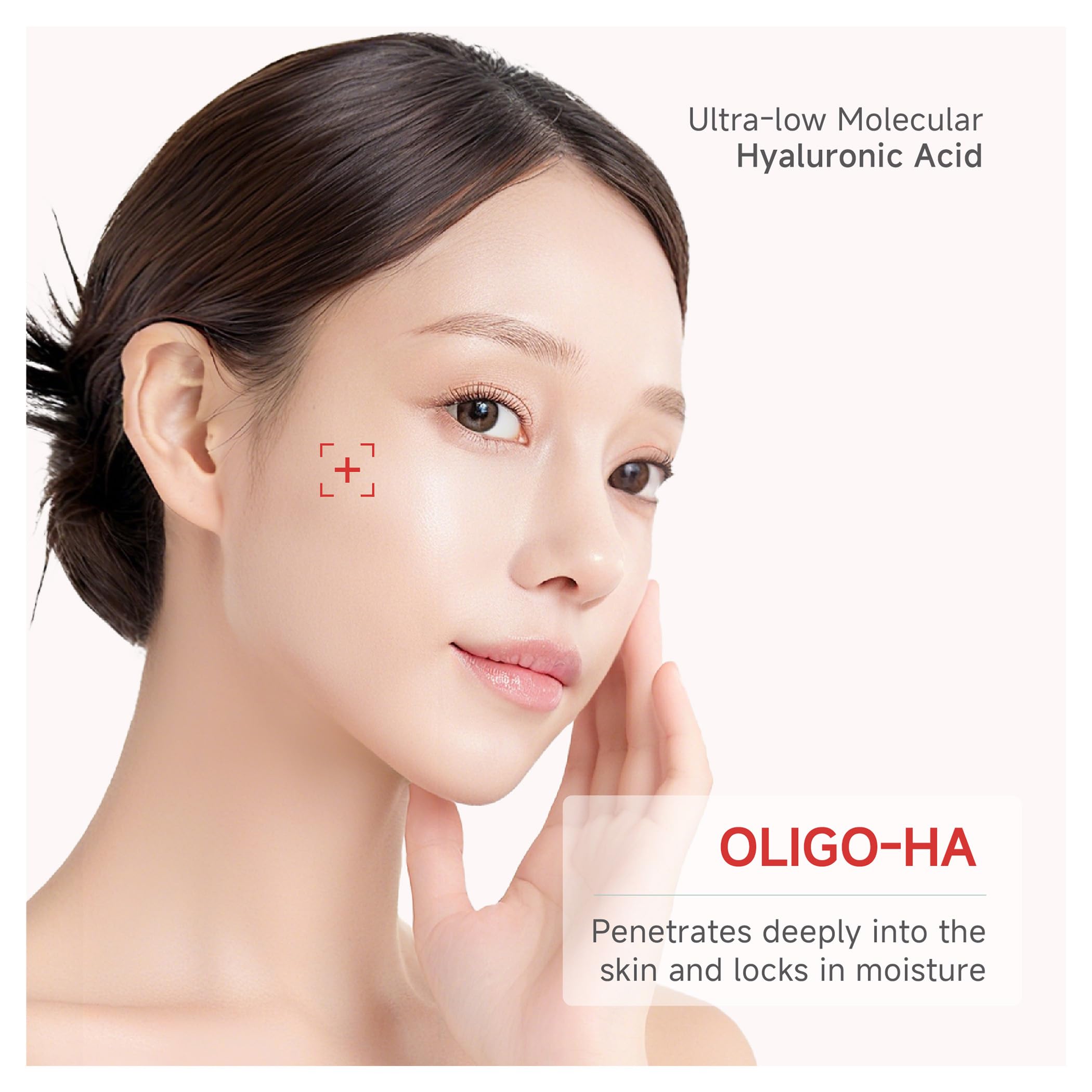 CANDORLOV model wearing overnight mask showing comfortable fit and visible lift