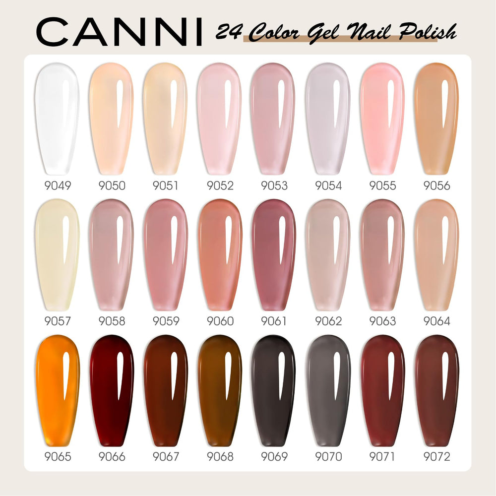 CANNI bottle close-up showing shade-matched container and 3D crystal label for quick ID