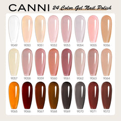 CANNI bottle close-up showing shade-matched container and 3D crystal label for quick ID