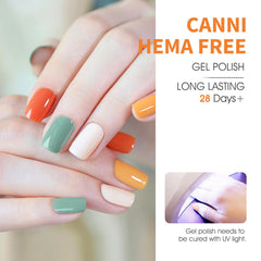 CANNI bottle label with 3D crystal detail for fast identification and organized kits