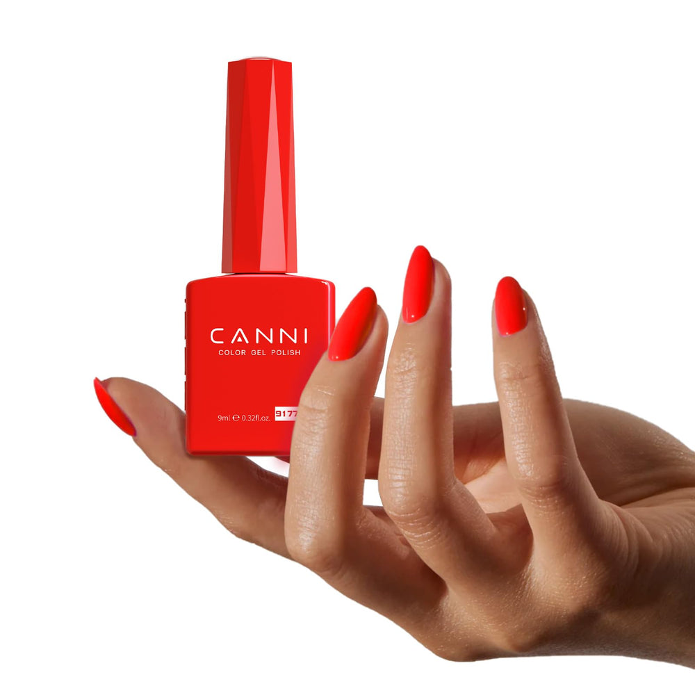 CANNI pastel green and orange bottles highlighting spring tones