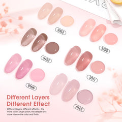 CANNI color-coded bottles aligned for easy shade identification and fast use