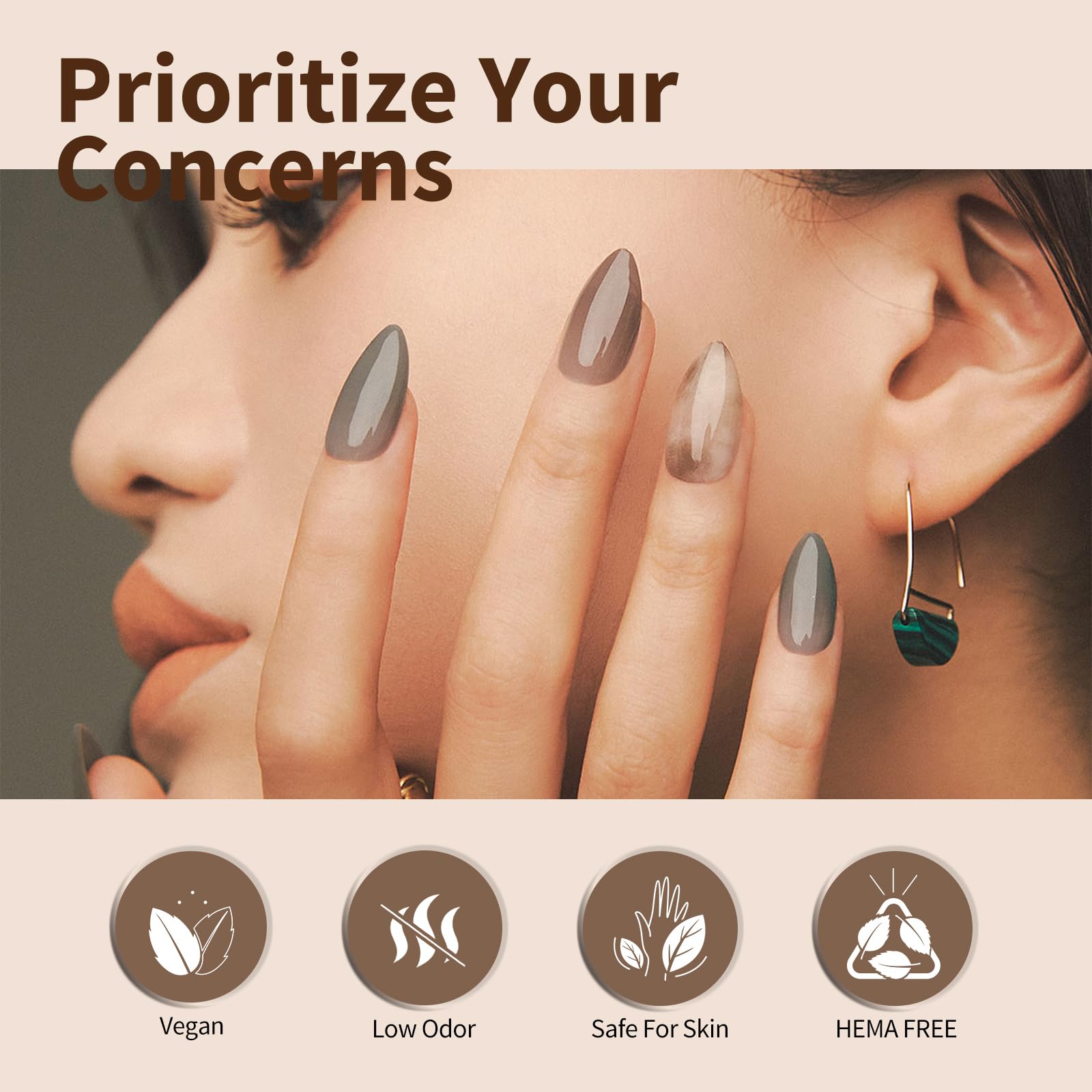 CANNI hand model wearing mixed colors showcasing durable, vibrant wear