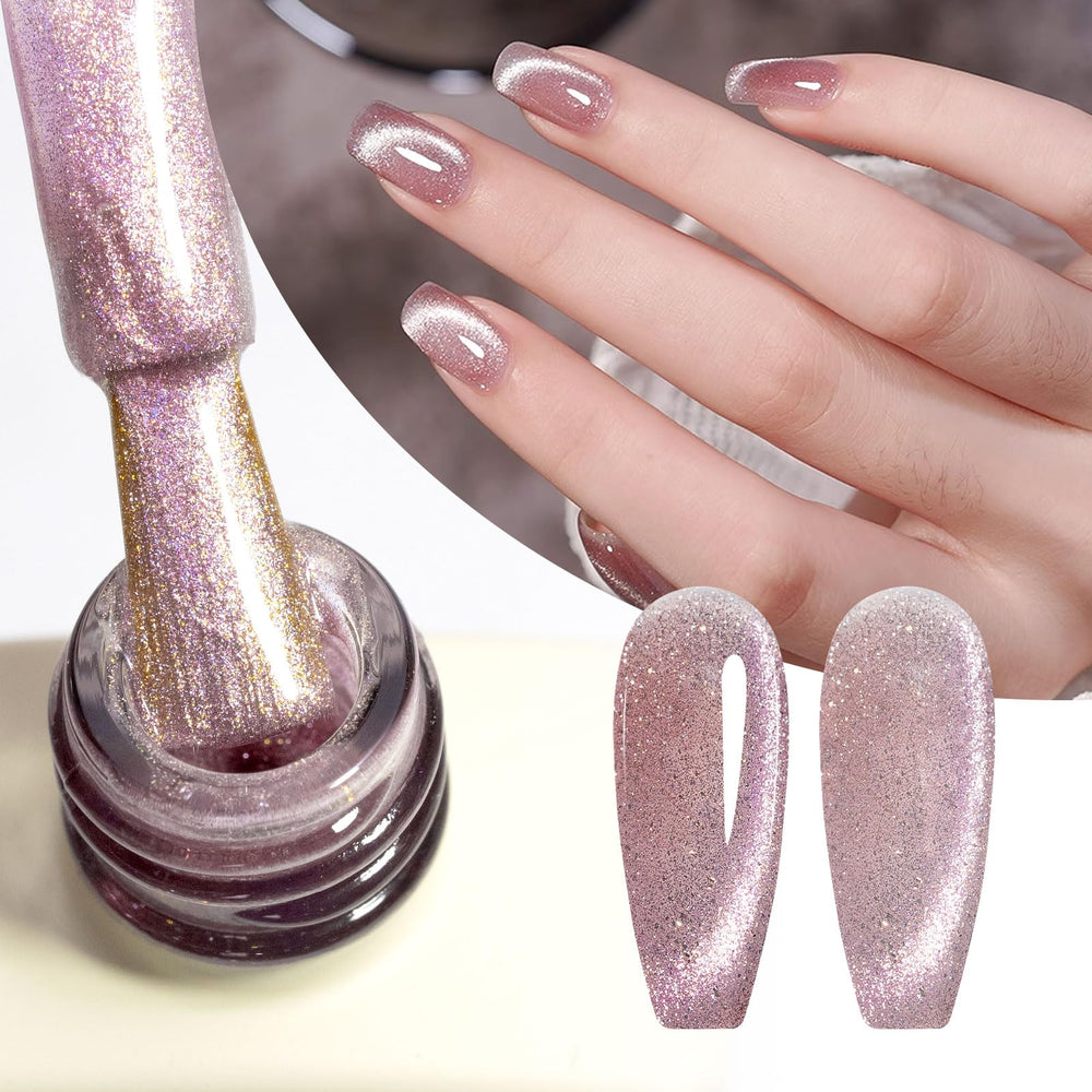CANNI lifestyle manicure on model showcasing salon-quality glossy finish