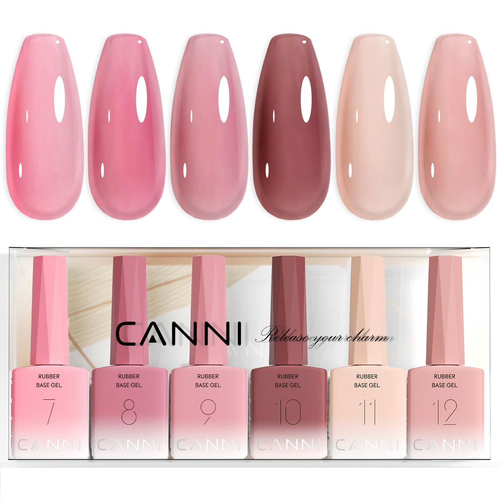 CANNI front packaging showing six color-coded bottles and kit benefits