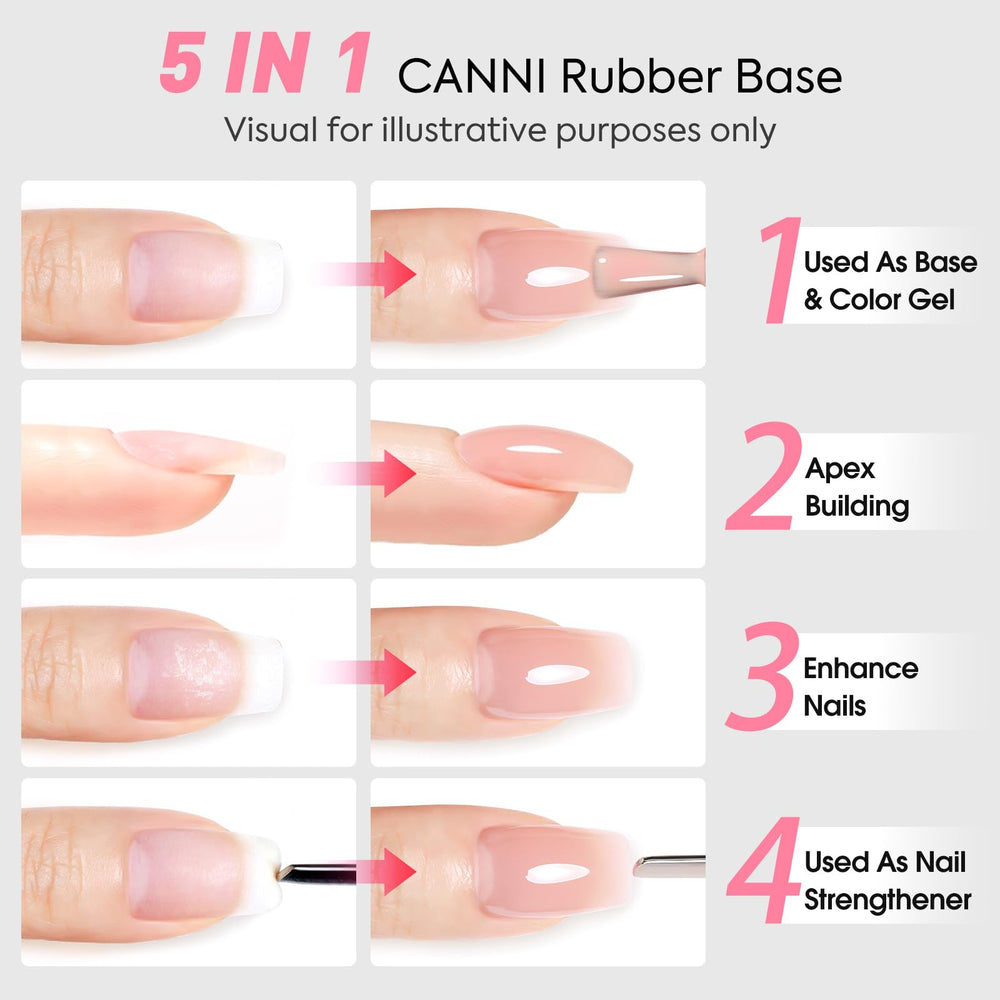 CANNI close-up gel texture highlighting smooth consistency and high pigment