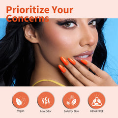 CANNI texture brush stroke showing smooth gel consistency and flawless coverage