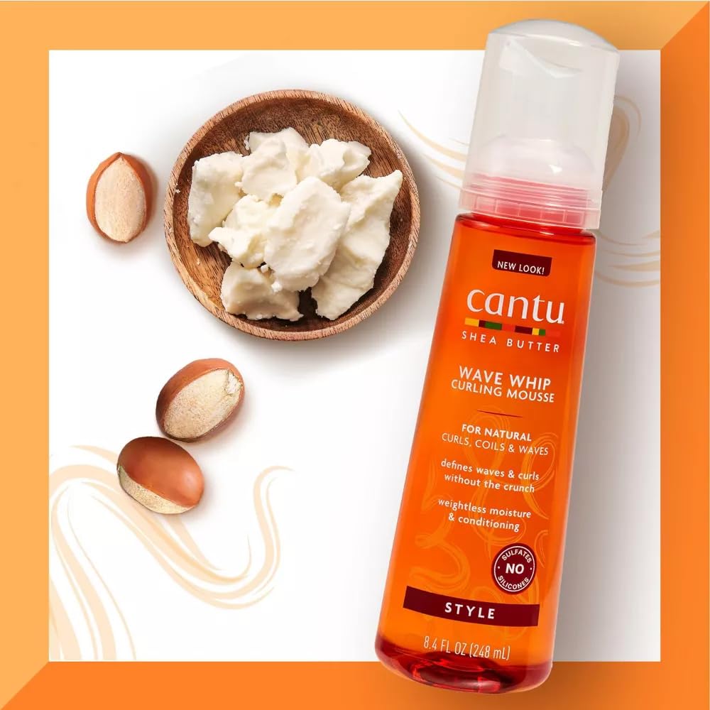 Cantu size comparison in hand showing compact 8.4 oz convenience