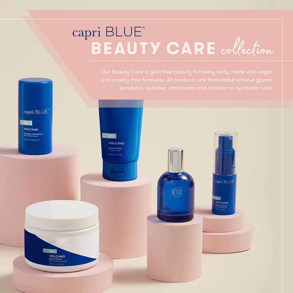 Capri Blue in a styled bathroom creating relaxing spa-at-home benefit