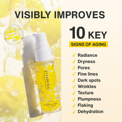 ＣＡＰＳＵＬＥ　ＳＥＲＵＭ serum drop on hand showing lightweight hydration