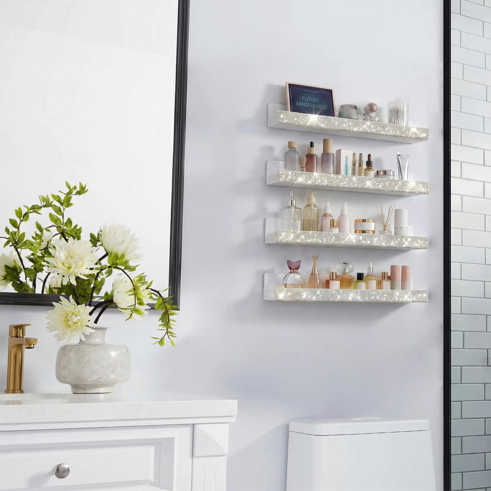 Care&More YJ lifestyle vanity display elevates decor and organizes beauty items