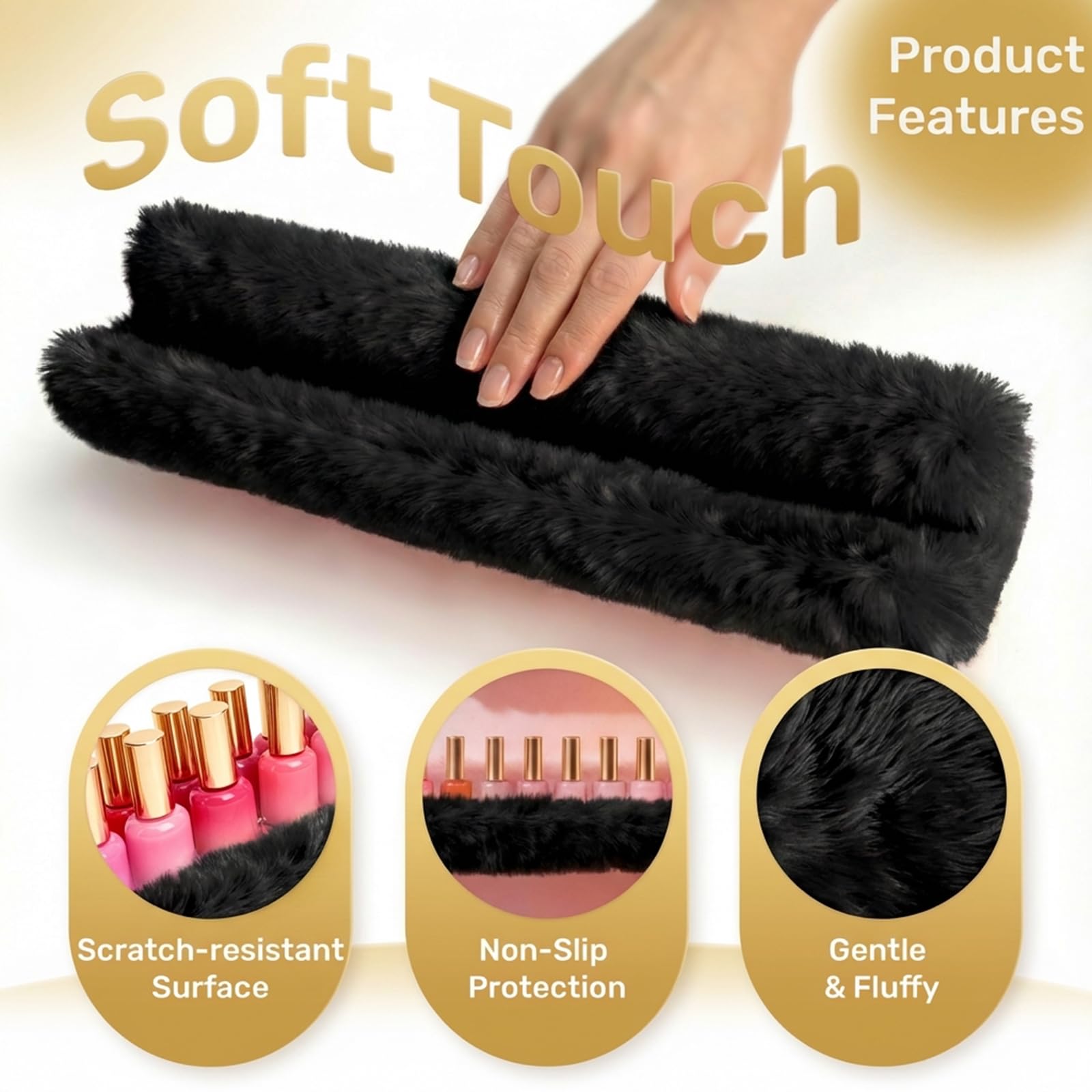 Care&More YJ shelf holding sunglasses demonstrating versatile storage benefit