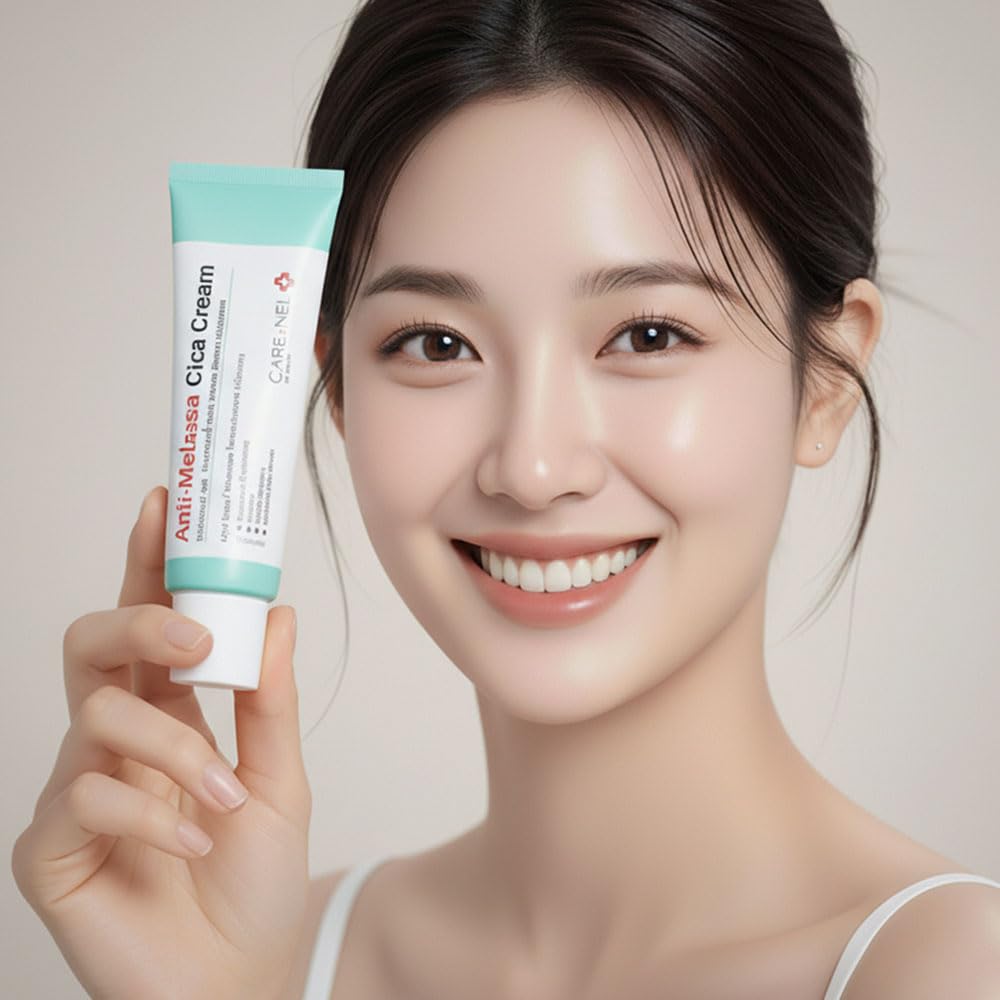 CARE:NEL cream texture swiped on skin highlighting rich hydration benefits