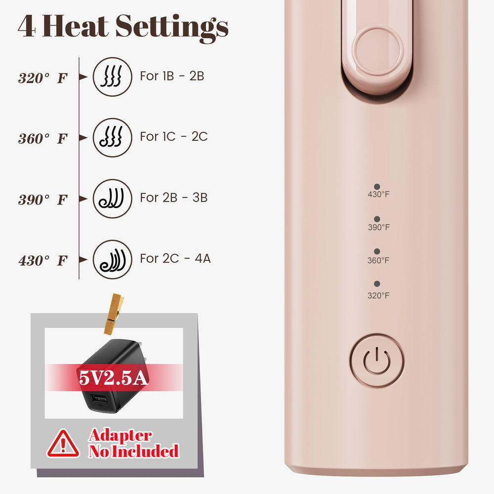 CARESKY portable brush held in hand showing travel-friendly scale and convenience