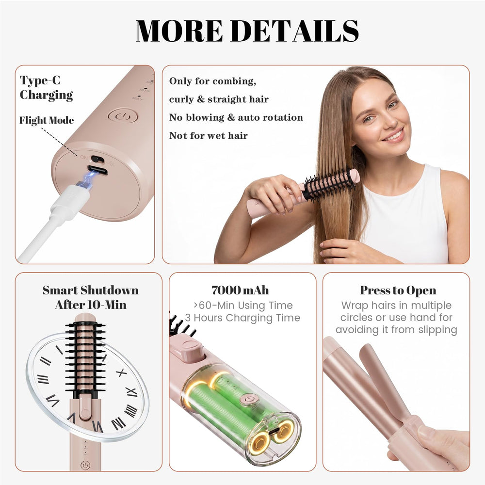 CARESKY travel-ready brush in a handbag for on-the-go touch-ups