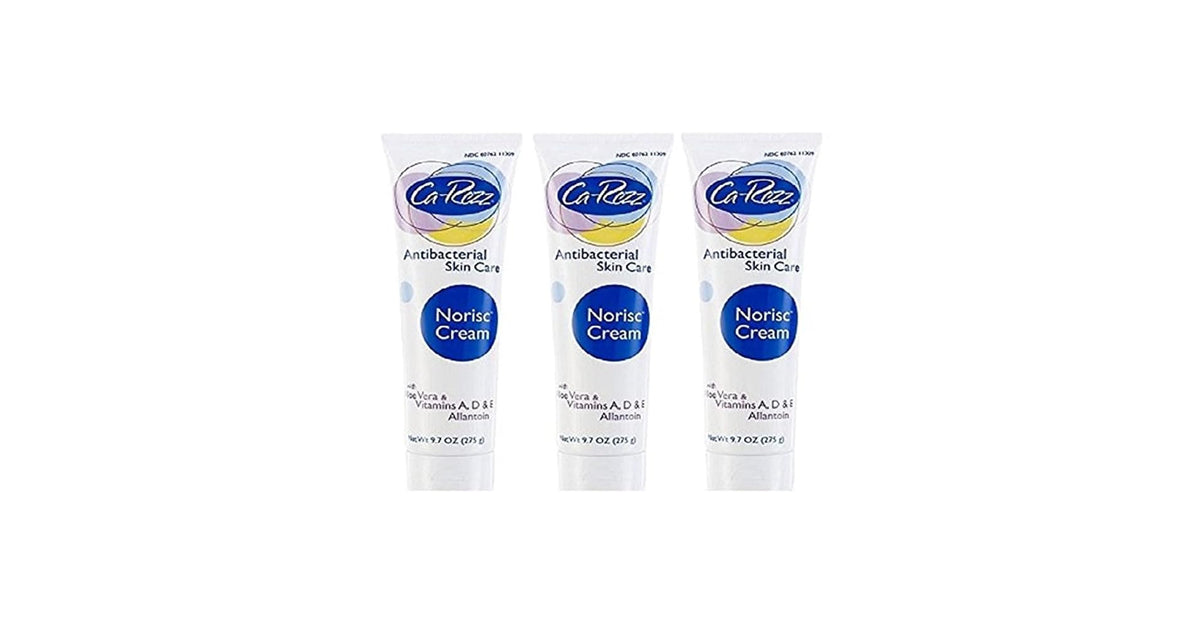 Ca-Rezz NoRisc front packaging showing tube and branding for easy identification and shelf appeal