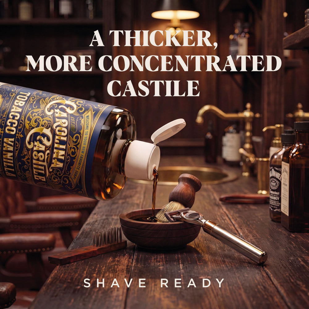Carolina Castile pump close-up highlighting easy dispensing and concentrated texture