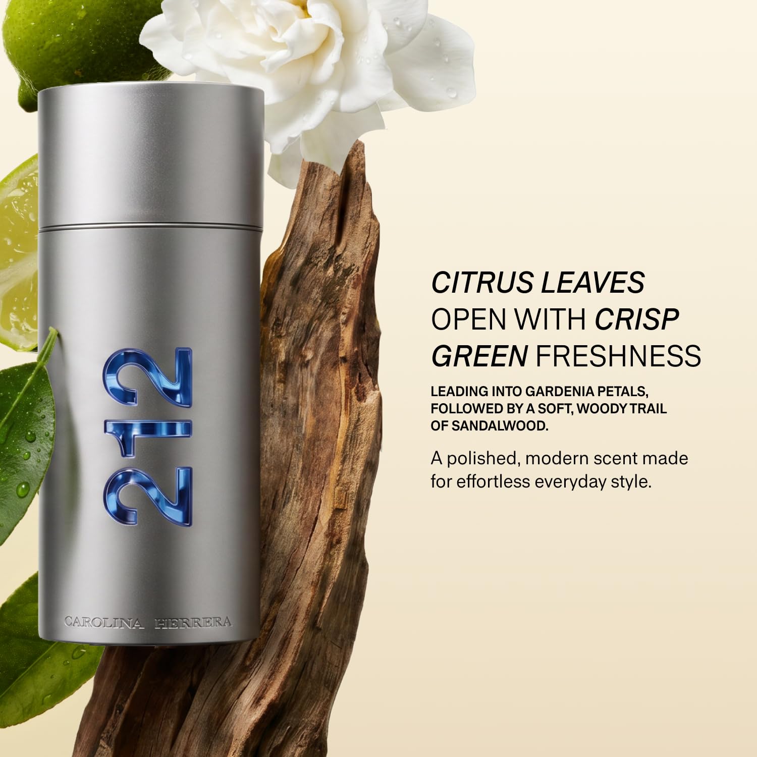 Carolina Herrera bottle reflected on mirror conveying polished presentation and gift appeal