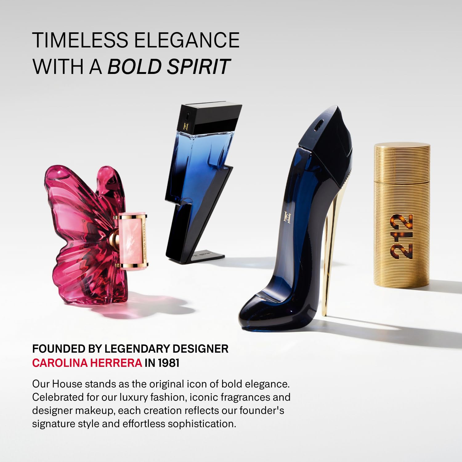 Carolina Herrera box and label image displaying branded packaging and authenticity