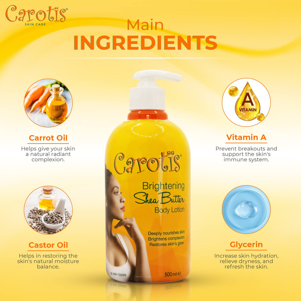 CAROTÏS dispensed lotion texture on hand illustrating lightweight absorbency and hydration