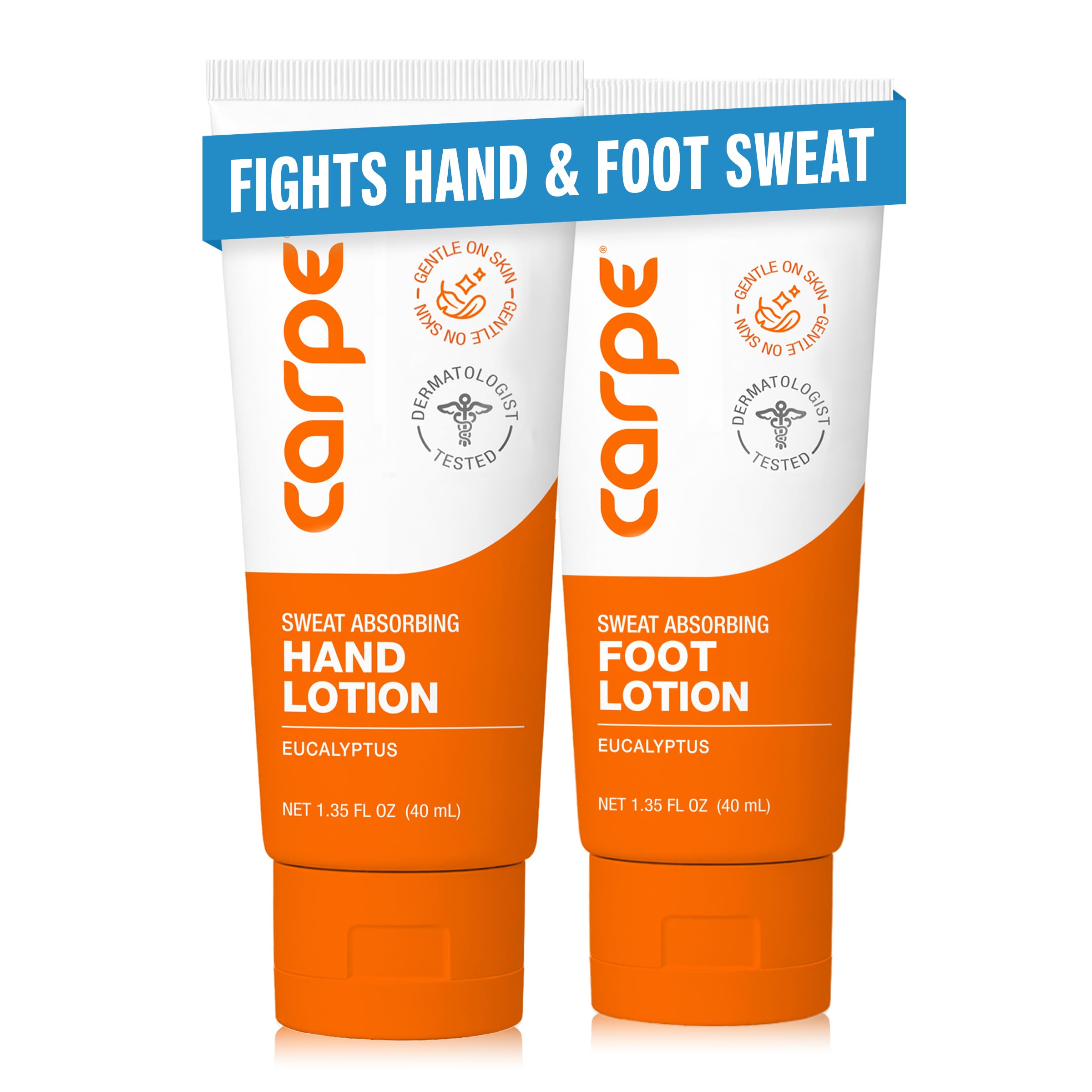 Carpe front packaging showing eucalyptus bundle and calming benefit