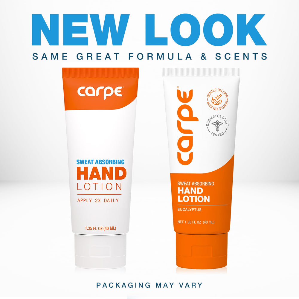 Carpe eucalyptus label ingredients view showing dermatologist-developed formula