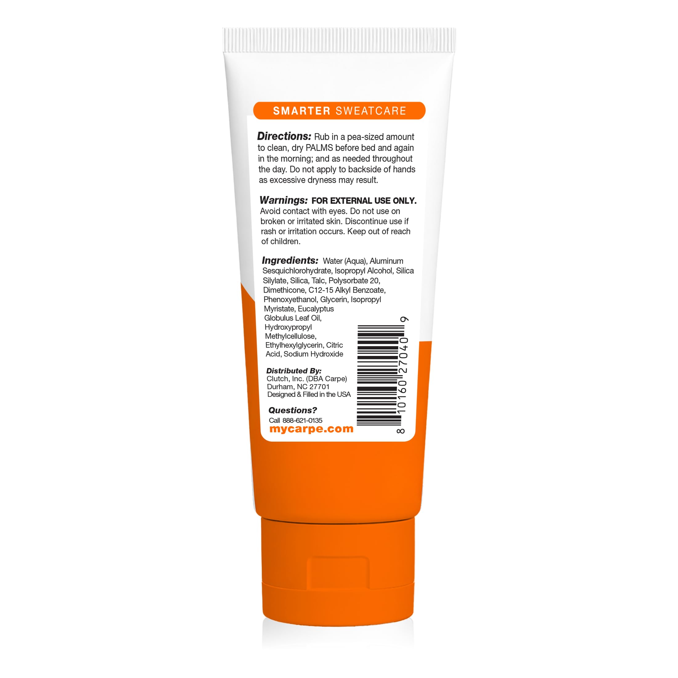 Carpe travel tube inside bag showing portability and convenience benefit