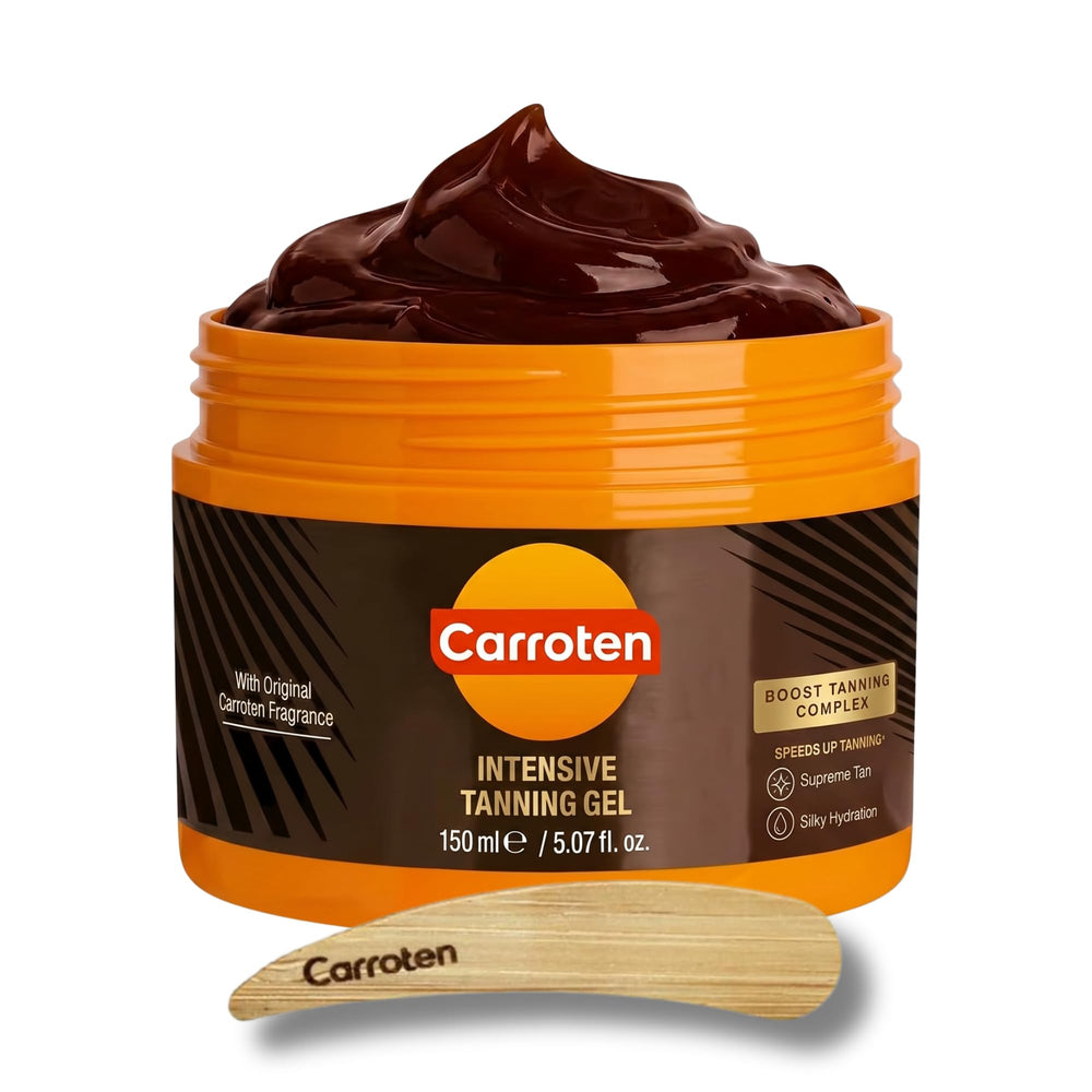 Carroten front packaging showing tube and brand for clear product identification