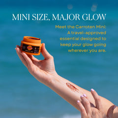 Carroten gel texture close-up highlighting smooth, fast-spreading formula