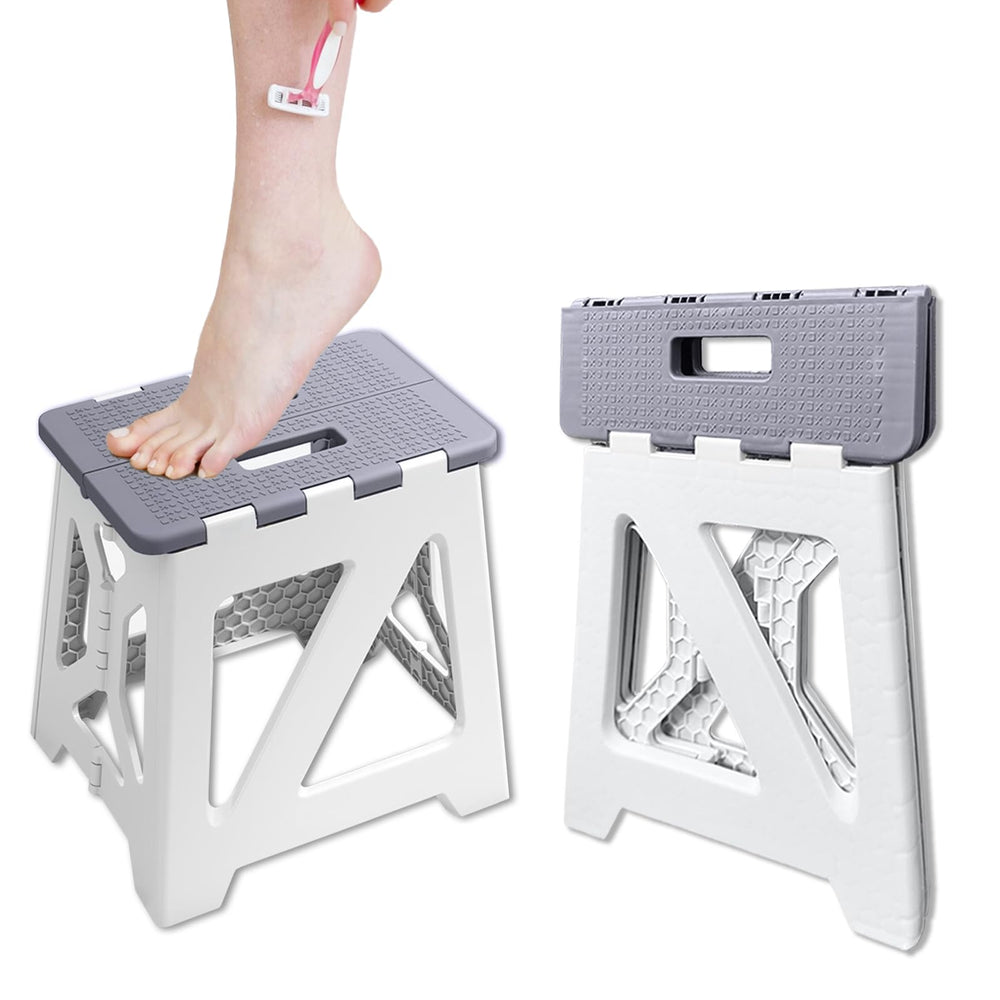 CarryEpic front view showing stable foot rest and shower-ready design