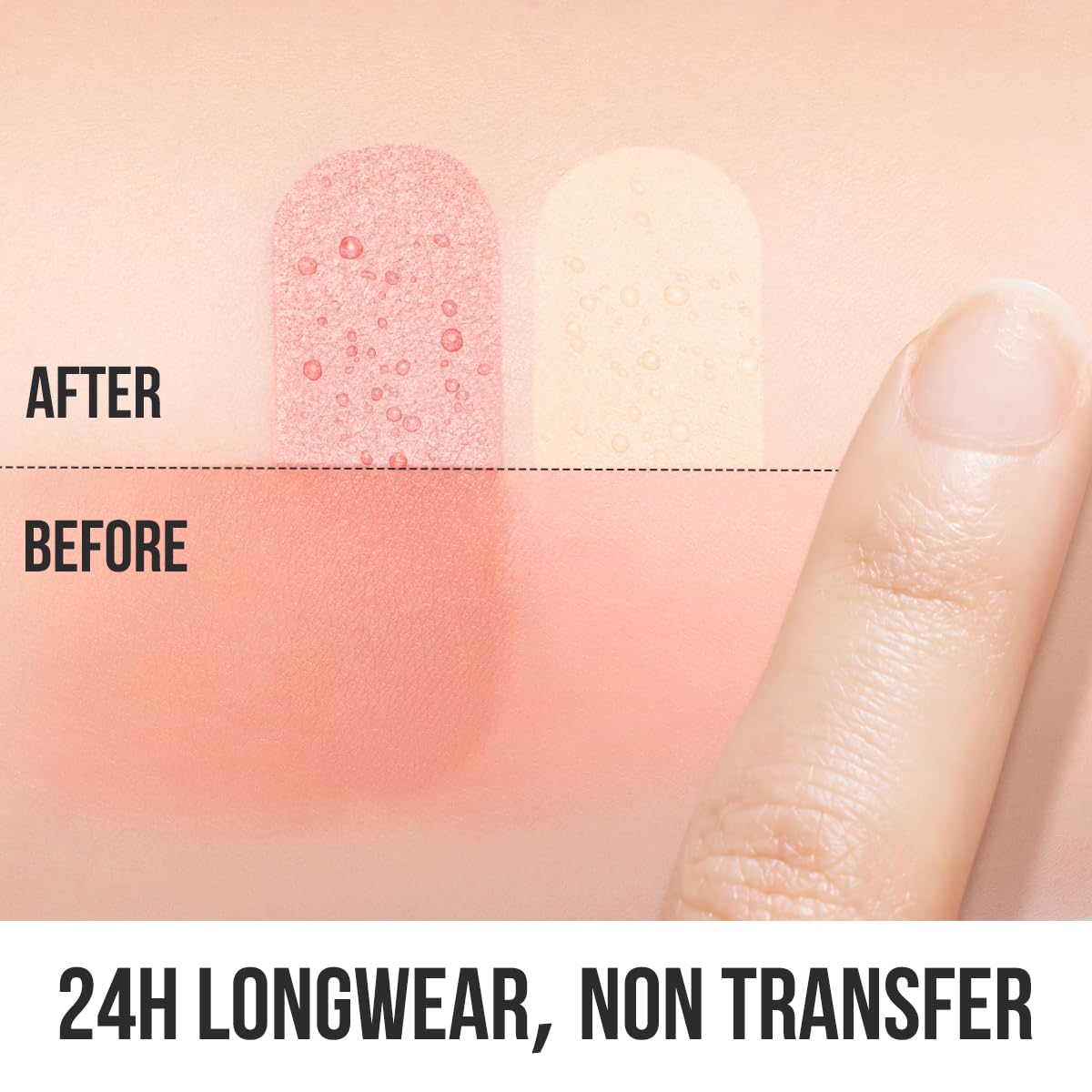 CARSLAN open case revealing translucent powder for invisible, pore-blurring benefit