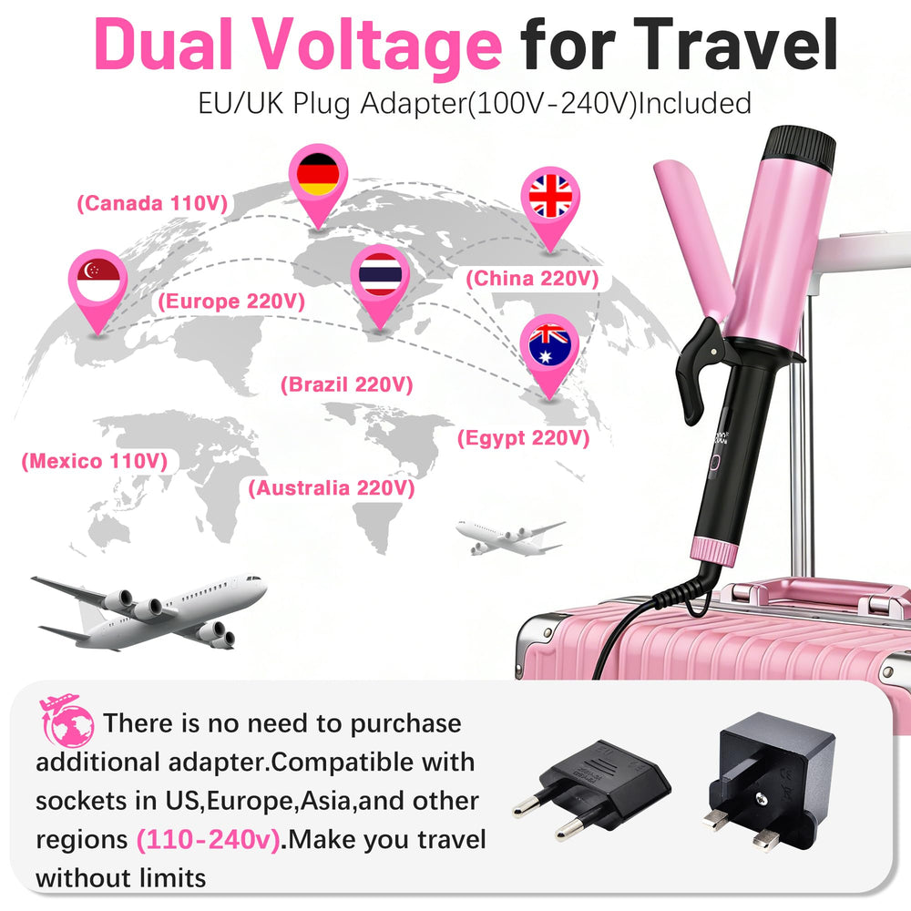 Casavok European and UK adapters included for worldwide travel