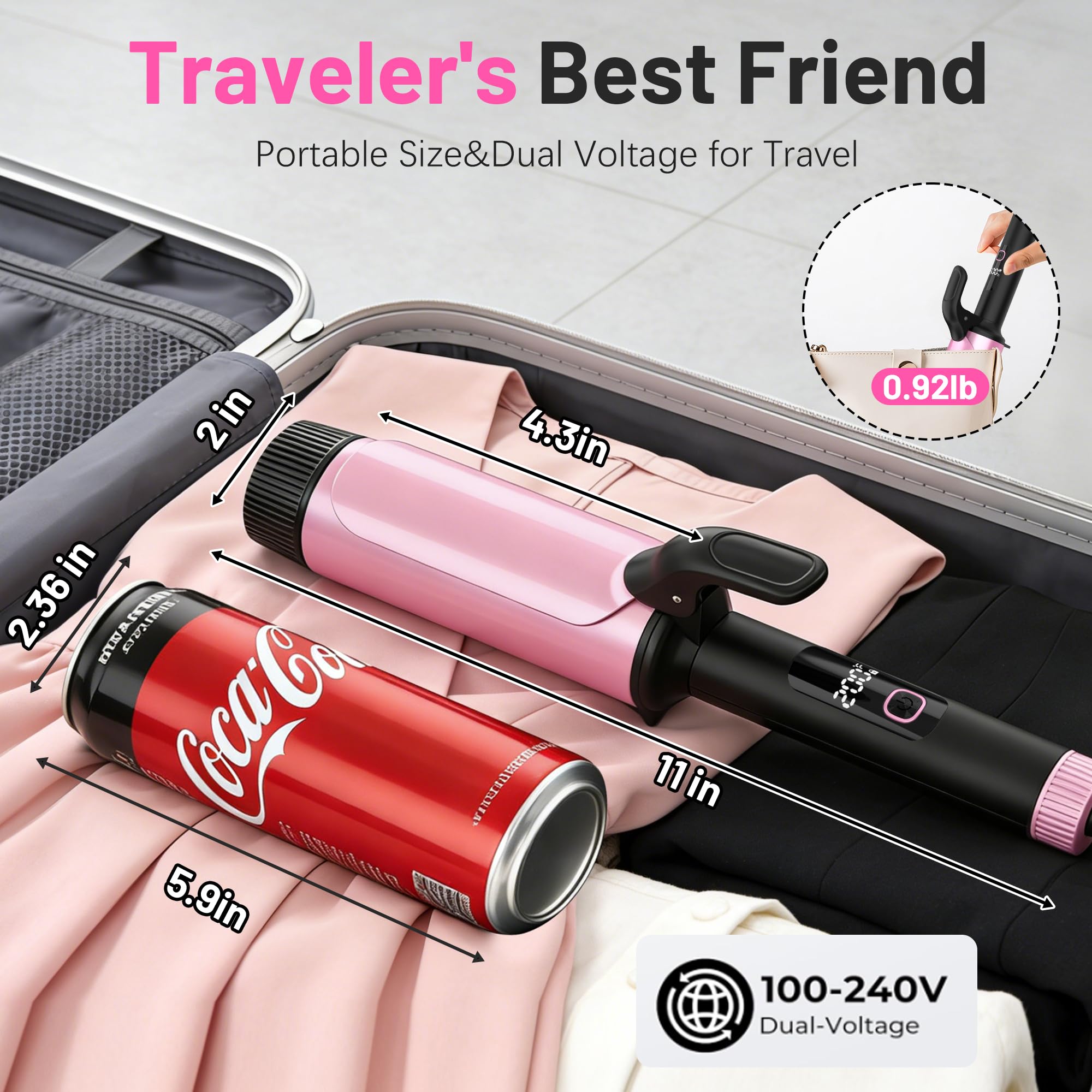 Casavok travel-ready pouch and compact packing for convenience