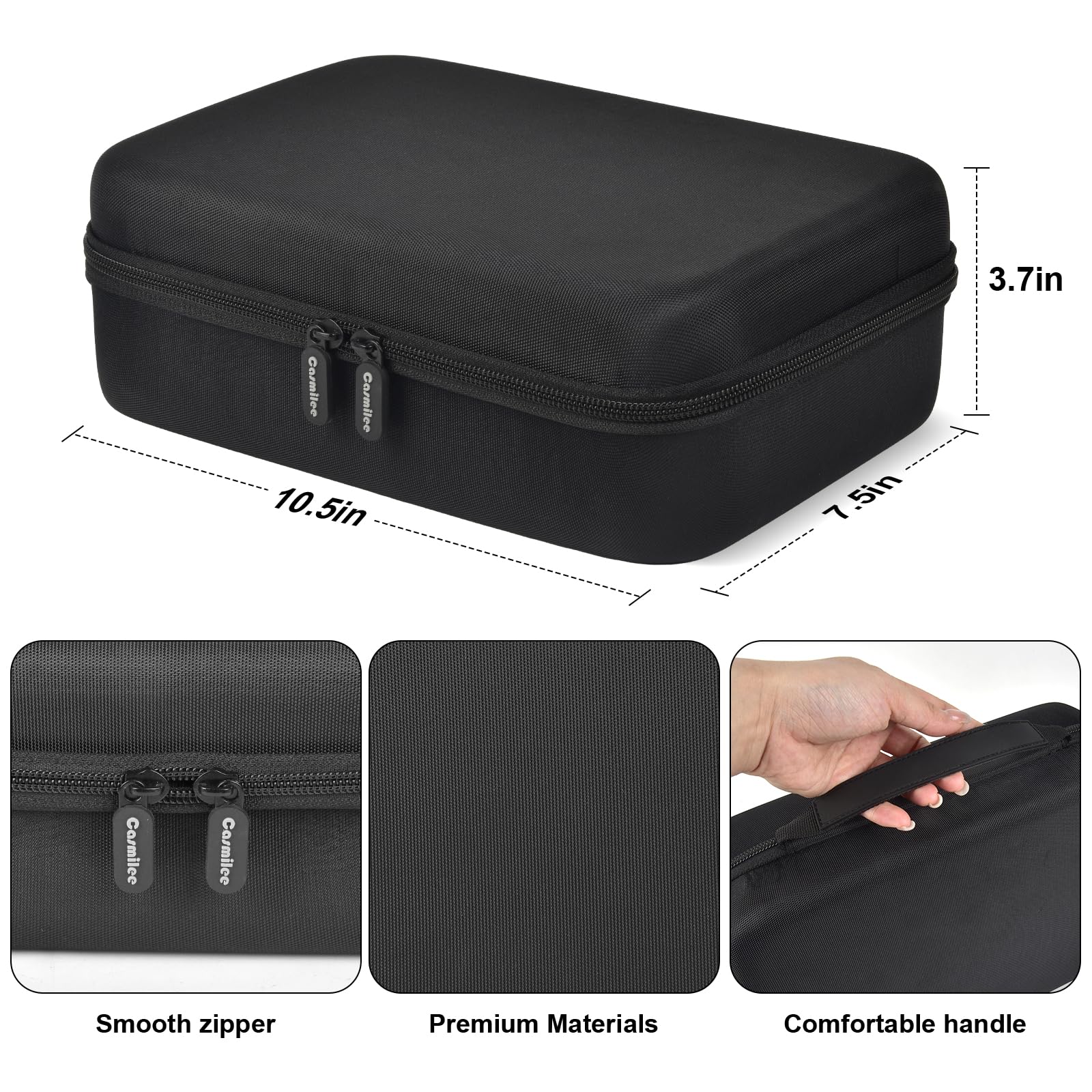 casmilee dividers and mesh pockets keeping inks and tools separated