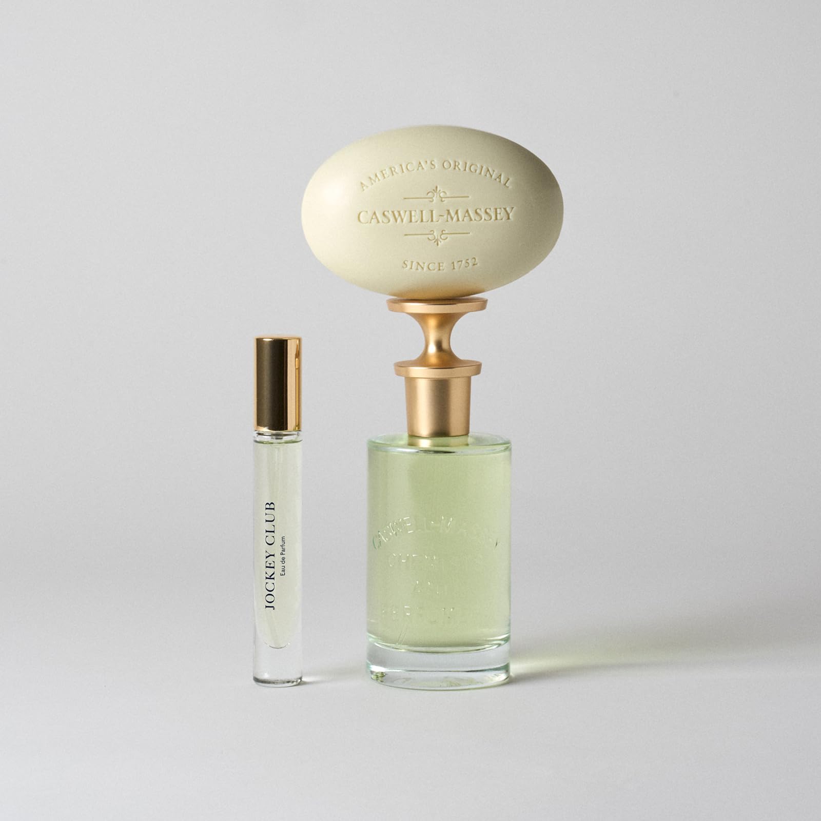 Caswell-Massey ingredients closeup showing natural, cruelty-free formulation