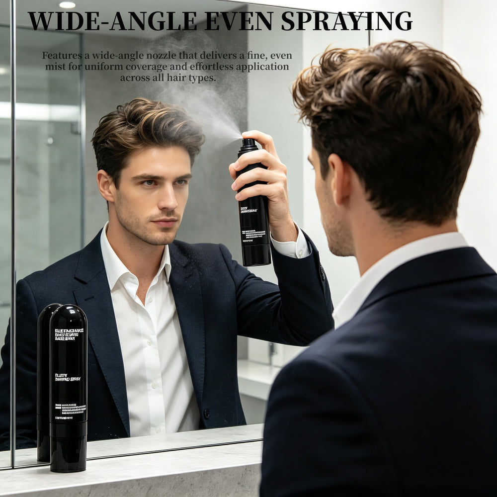 CATESILK applied to styled hair giving visible lifted volume