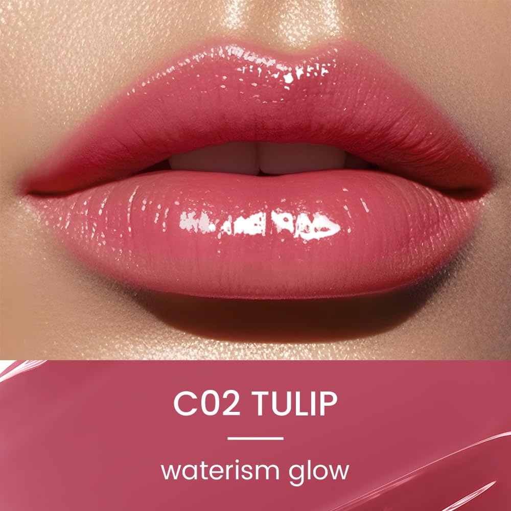 Catkin texture close-up of glossy jelly balm highlighting smooth glide