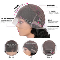 catti side profile in high ponytail demonstrating secure styling benefit