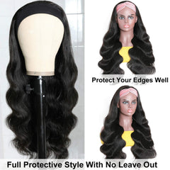 catti included wig cap and matching headband ready for quick install