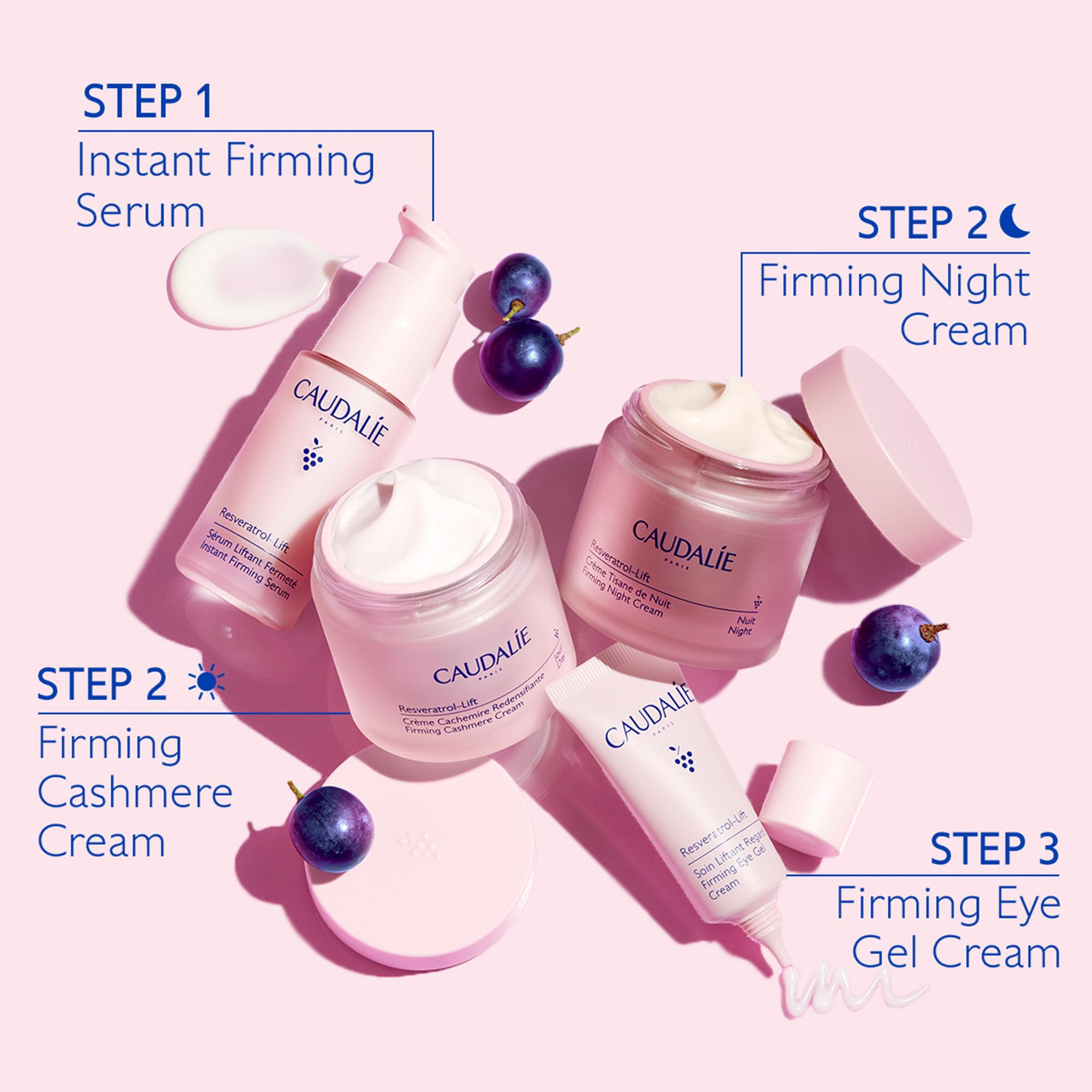 Caudalie product label and ingredient list for transparency benefit