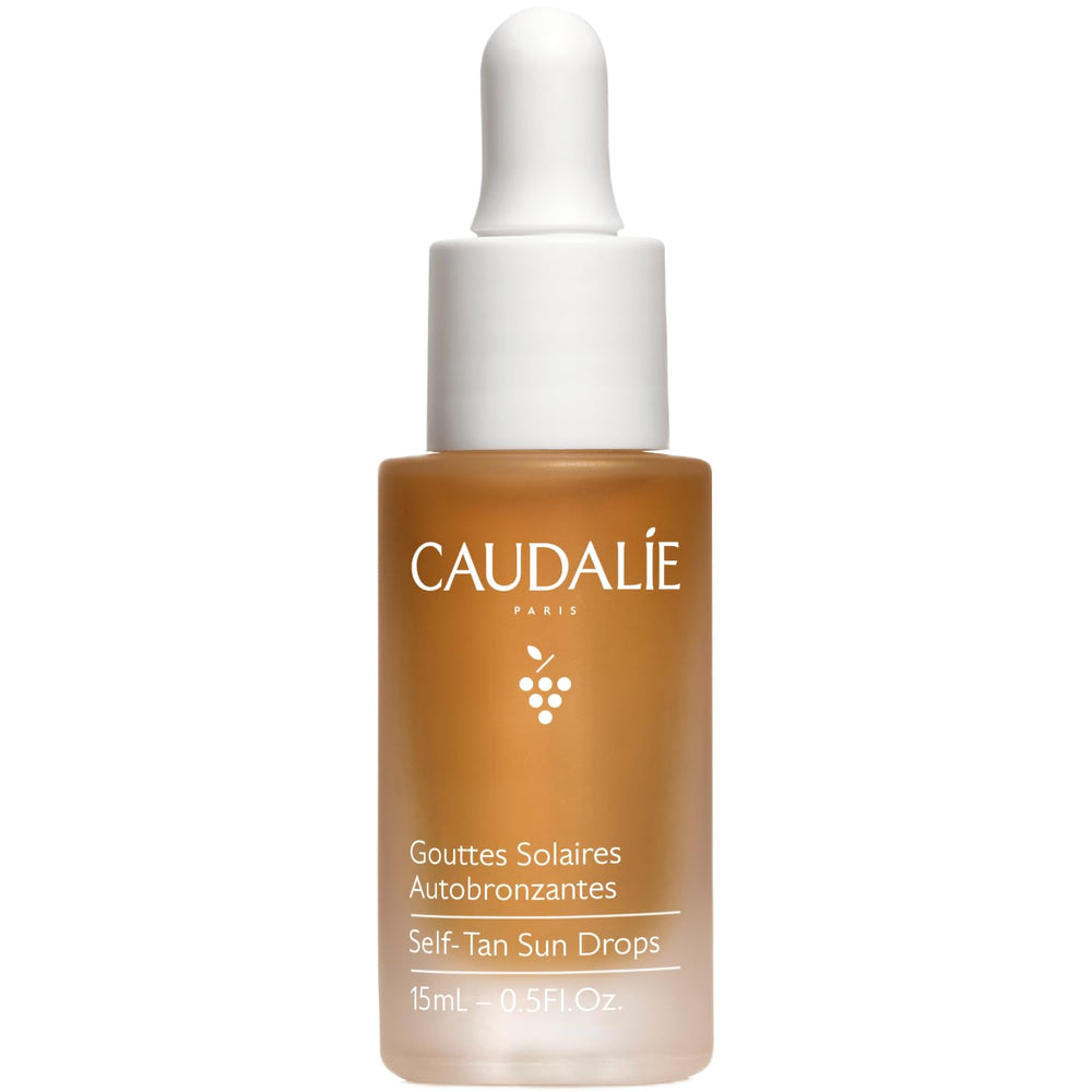 Caudalie front packaging showing clean self-tan drops and benefits