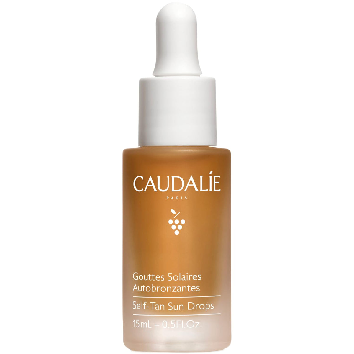 Caudalie front packaging showing clean self-tan drops and benefits