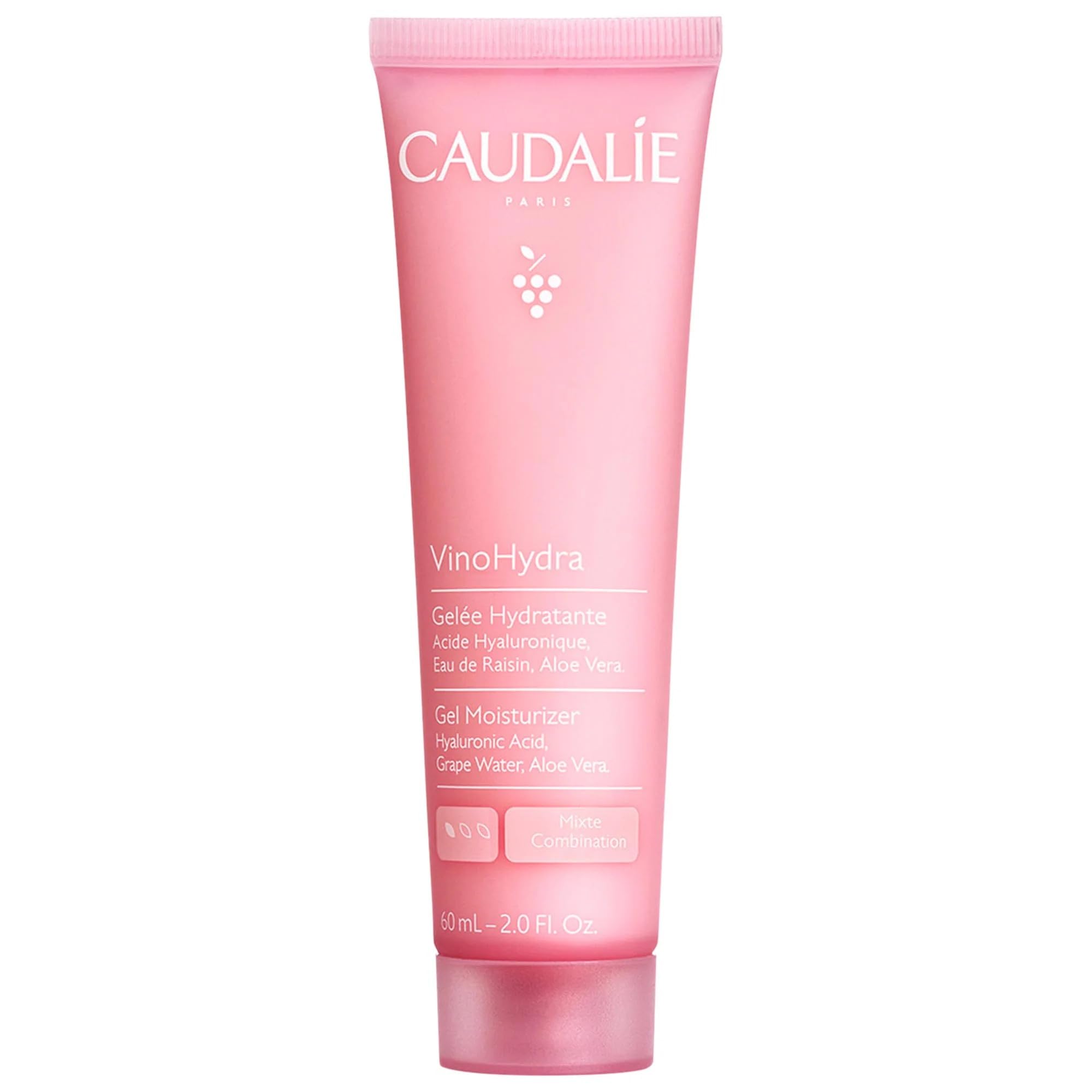 Caudalie jar front view showing product for dewy hydration