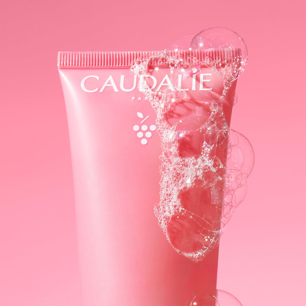 Caudalie VinoHydra in a bathroom routine setup conveying daily hydration ritual