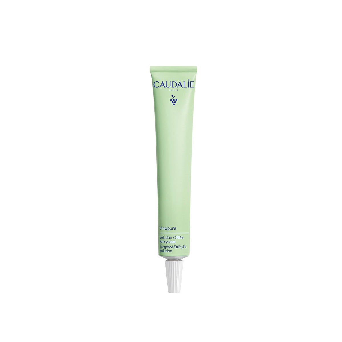 Caudalie Vinopure front bottle showing packaging and quick-acting benefit