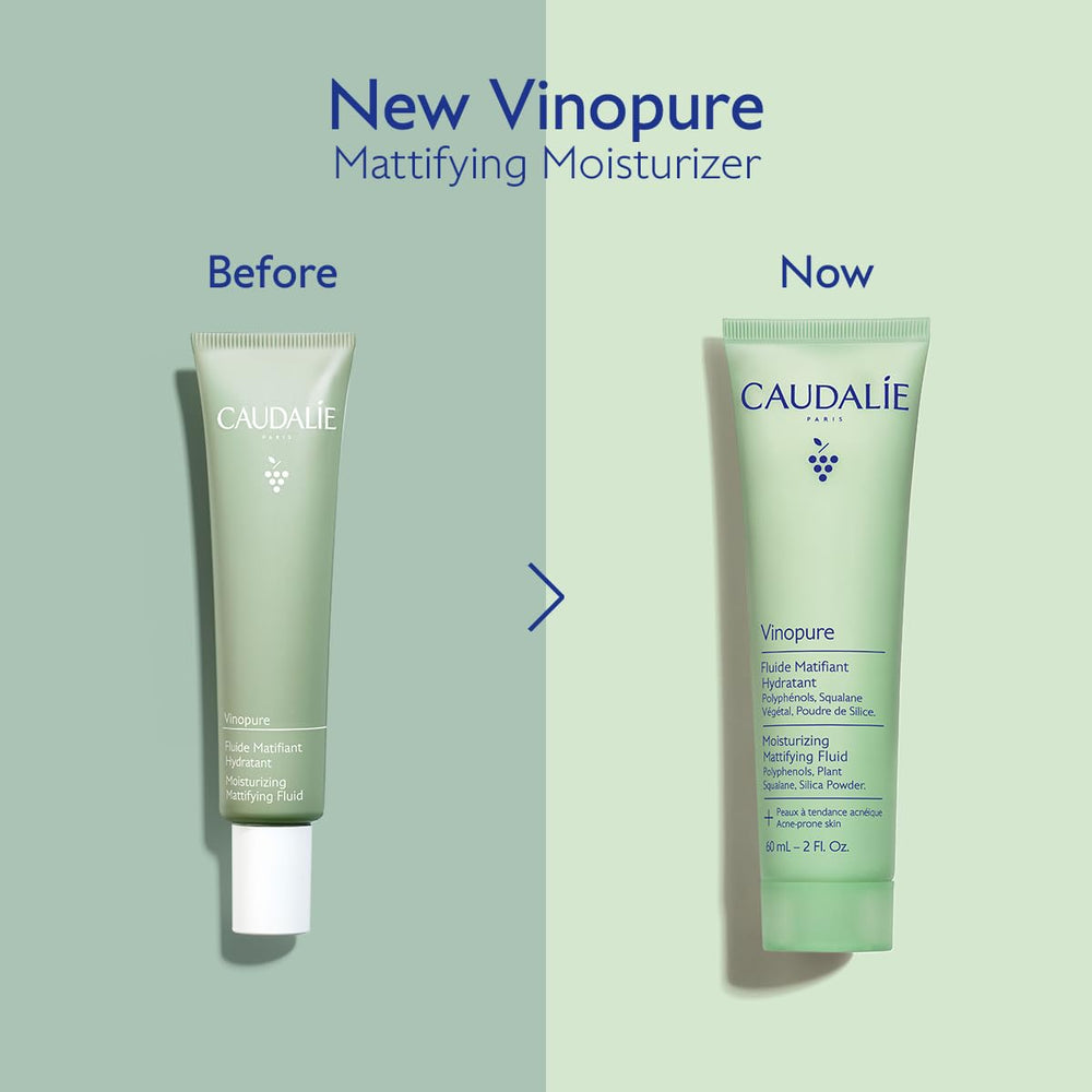 Caudalie ingredients label closeup highlighting key active benefits