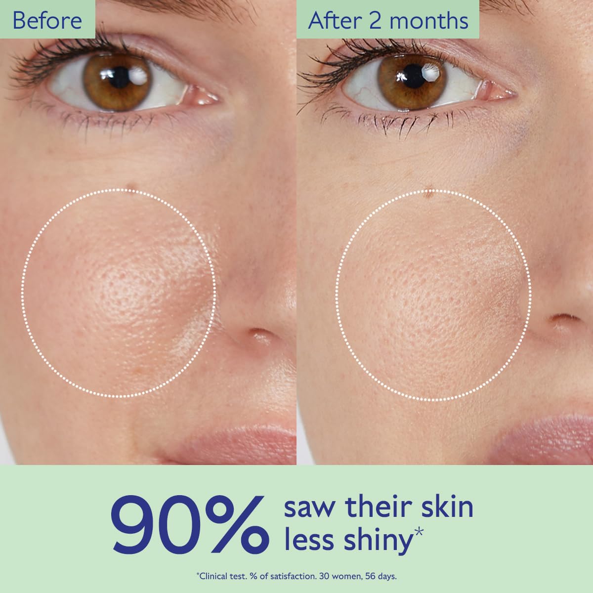 Caudalie toner pouring texture highlighting lightweight, fast-absorbing benefit
