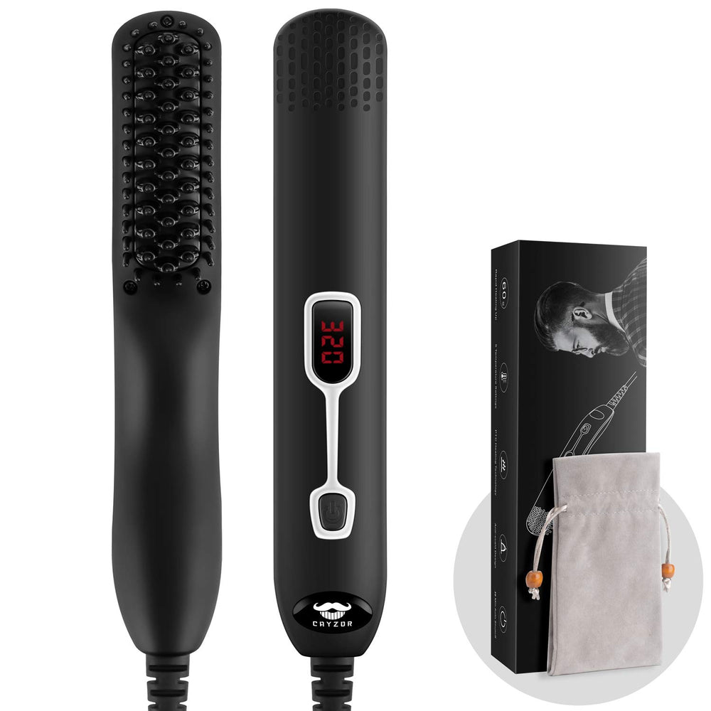 Cayzor front view held in hand shows compact travel-friendly design and fast styling