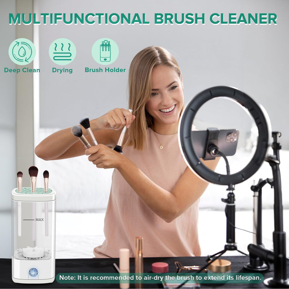 Cbsrvmlp on a bathroom vanity with brushes showing compact, clutter-free storage benefit